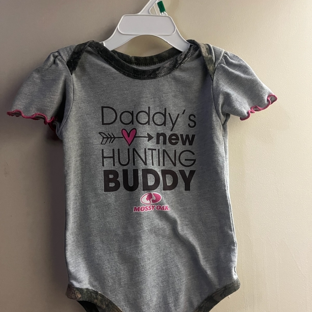 24mths Mossy oak daddy's little hunter set